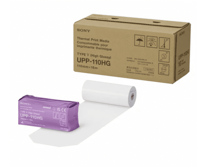 Pellicola Sony UPP-110HG originale – bianco/nero Lucida